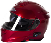 ViPER RS-V171 Flip Up Motorcycle Helmet - Burgundy